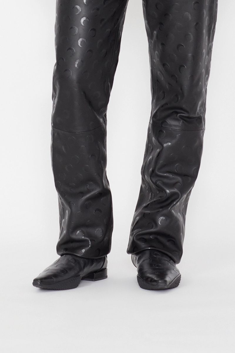 Flat Babouche With Rubber Outsole