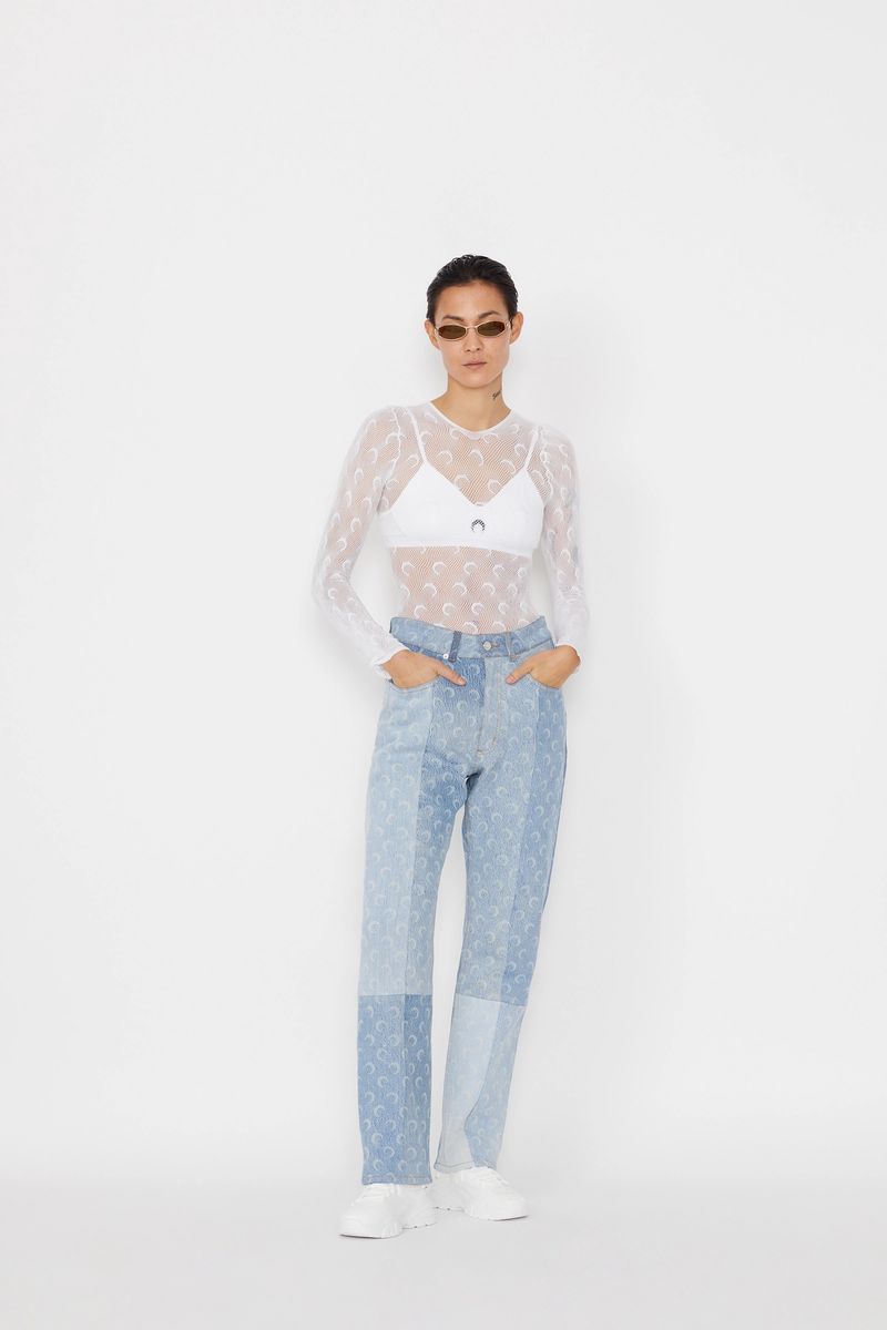 Moon Fishnet Top