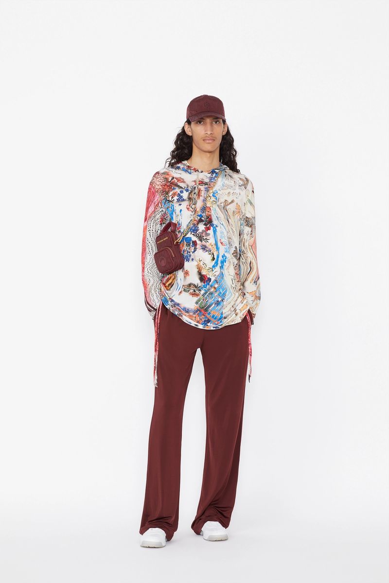 Longsleeves Gathered Top