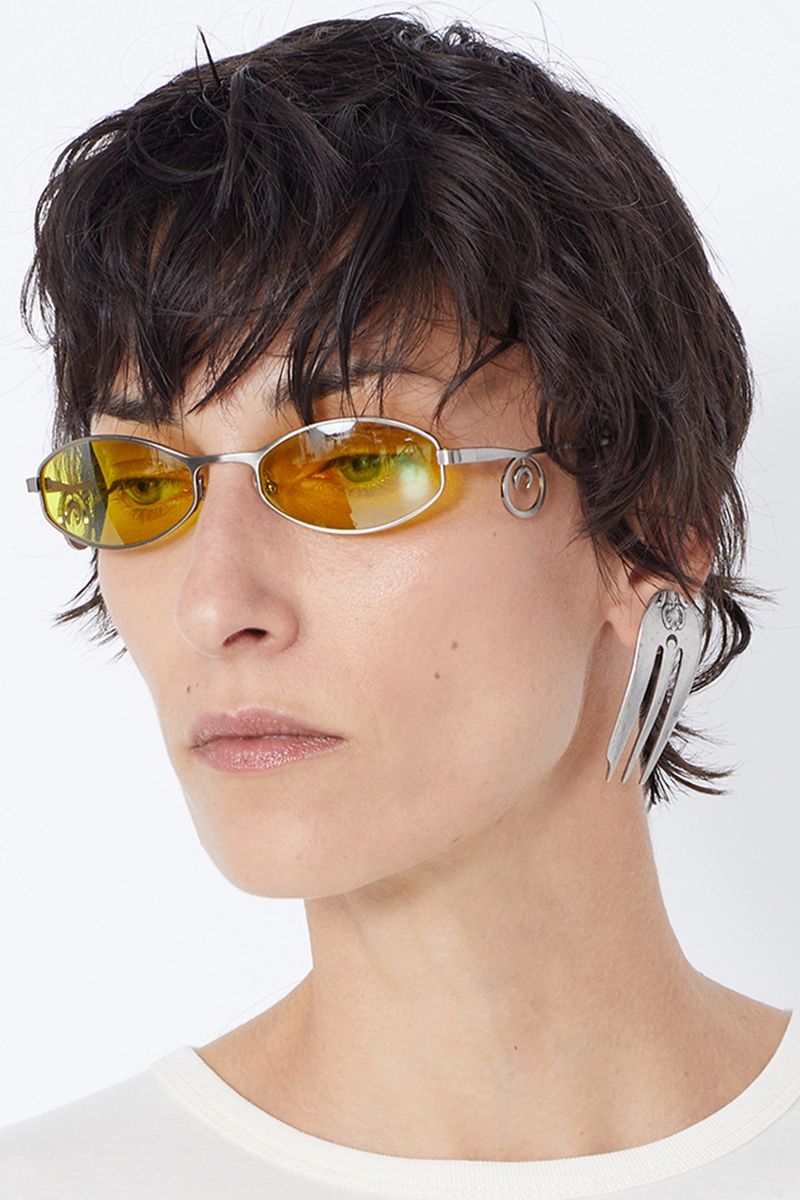Reassembled Cutlery Clip Earrings