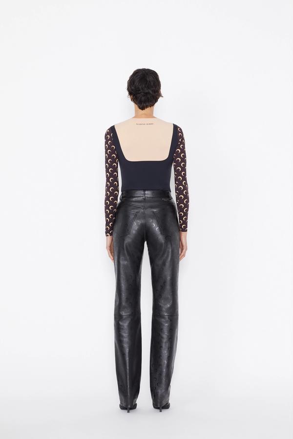 Trompe L'oeil Neckline Top