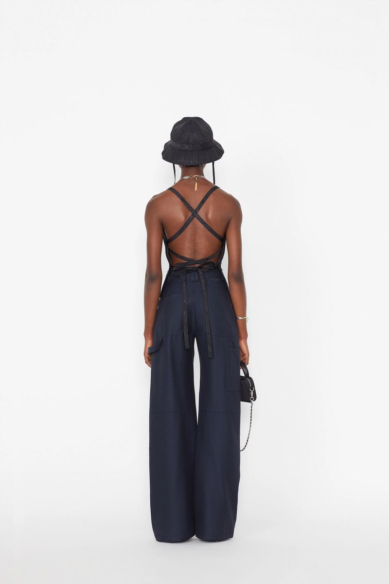 Wide-Leg Survival Tailored Trousers
