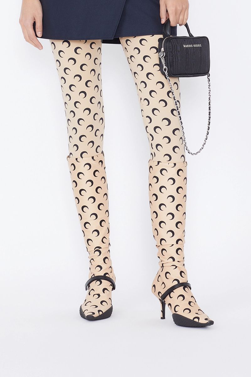 Rubber-Outsole Second Skin Boots