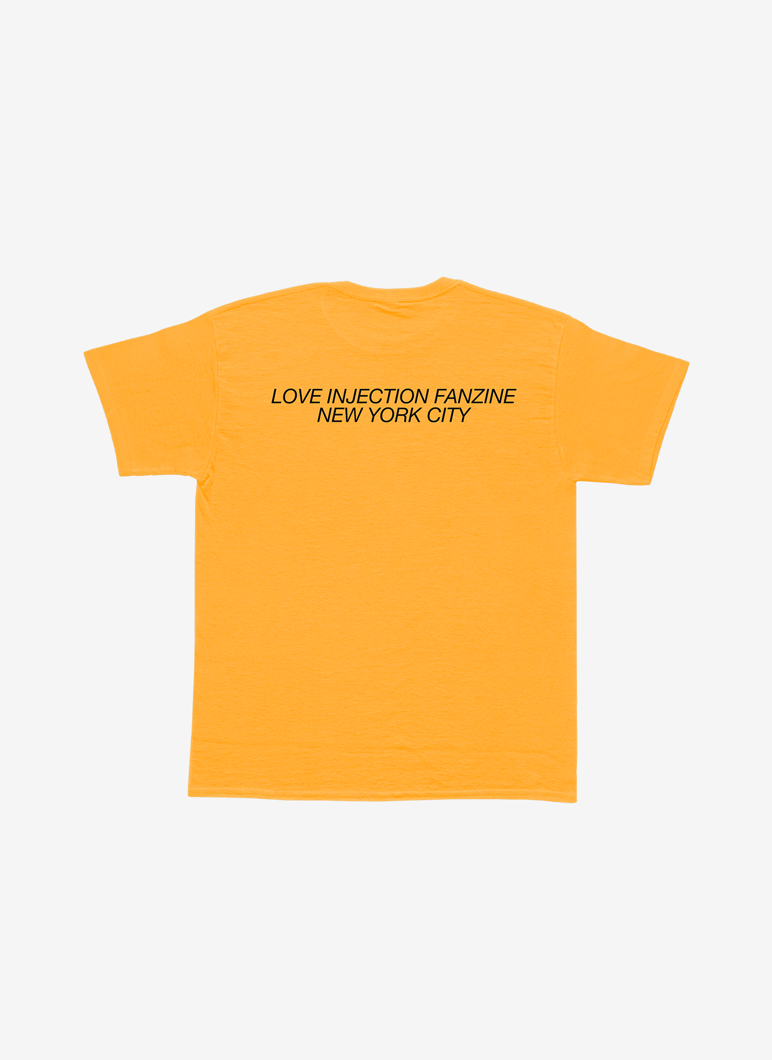 Love Injection Sunset Tee Gold