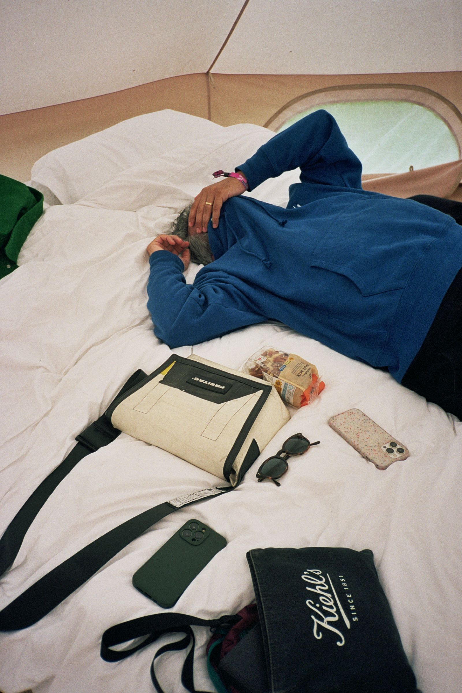 Festival glamping at We Out Here in Dorset, 2023