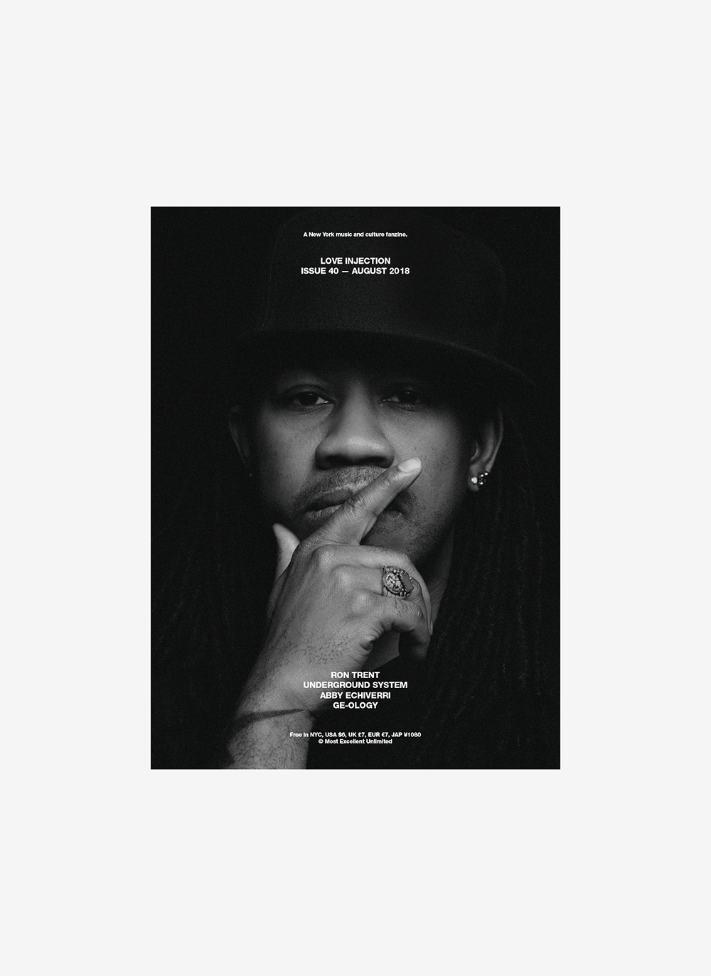 Love Injection Fanzine Issue 40 Ron Trent