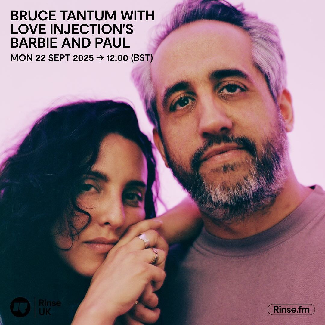 Love Injection RinseFM interview with Bruce Tantum