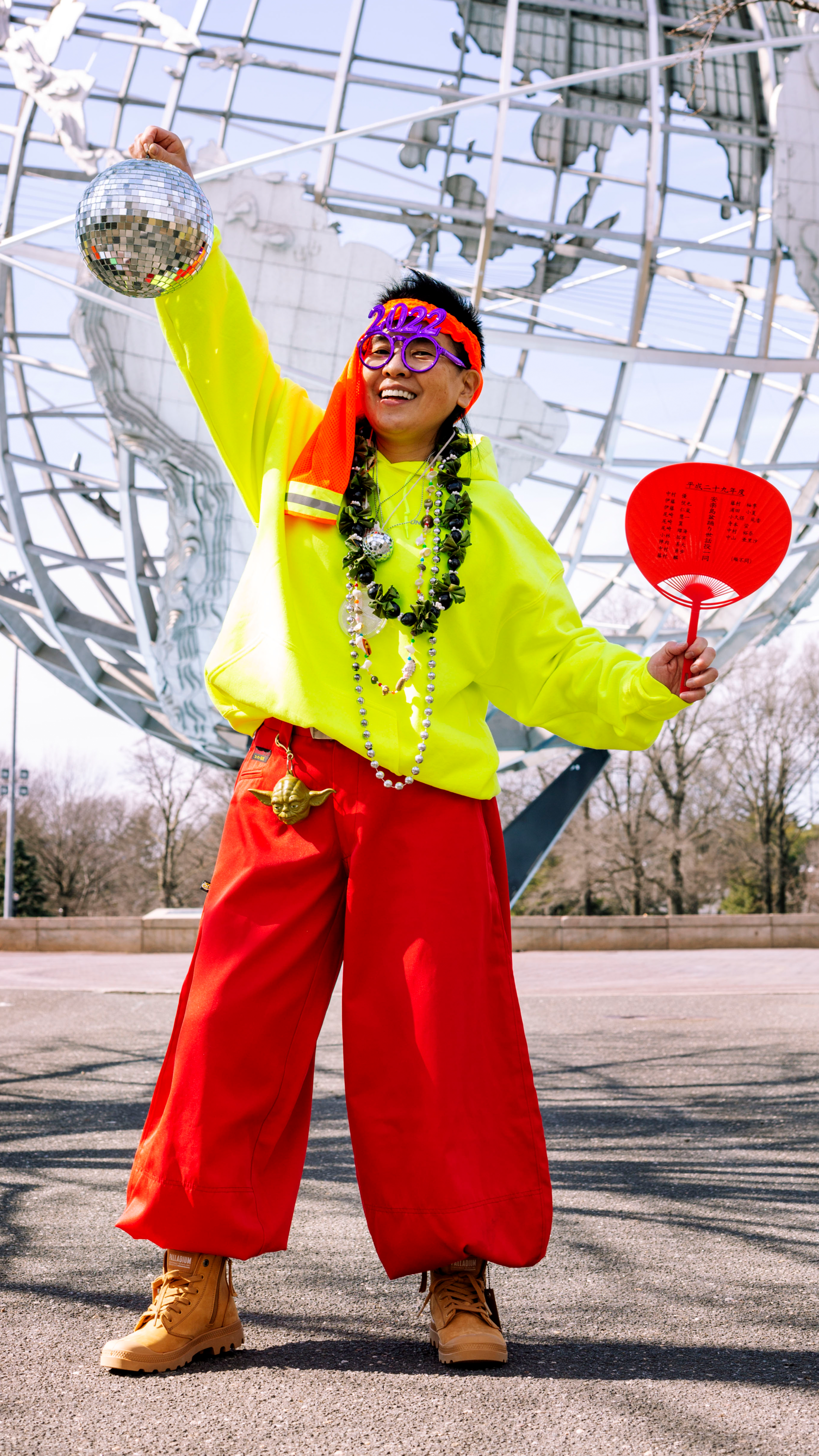 Universal Love Hi-Vis Hoodie (Neon Yellow)