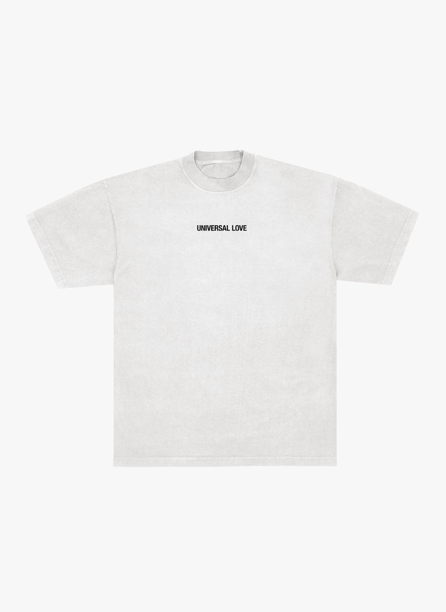 Universal Love Classic Love Injection White T-Shirt Front