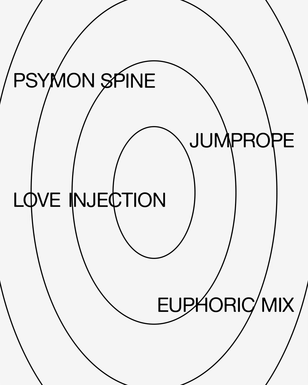 Love Injection Euphoric Mix Jumprope Psymon Spine