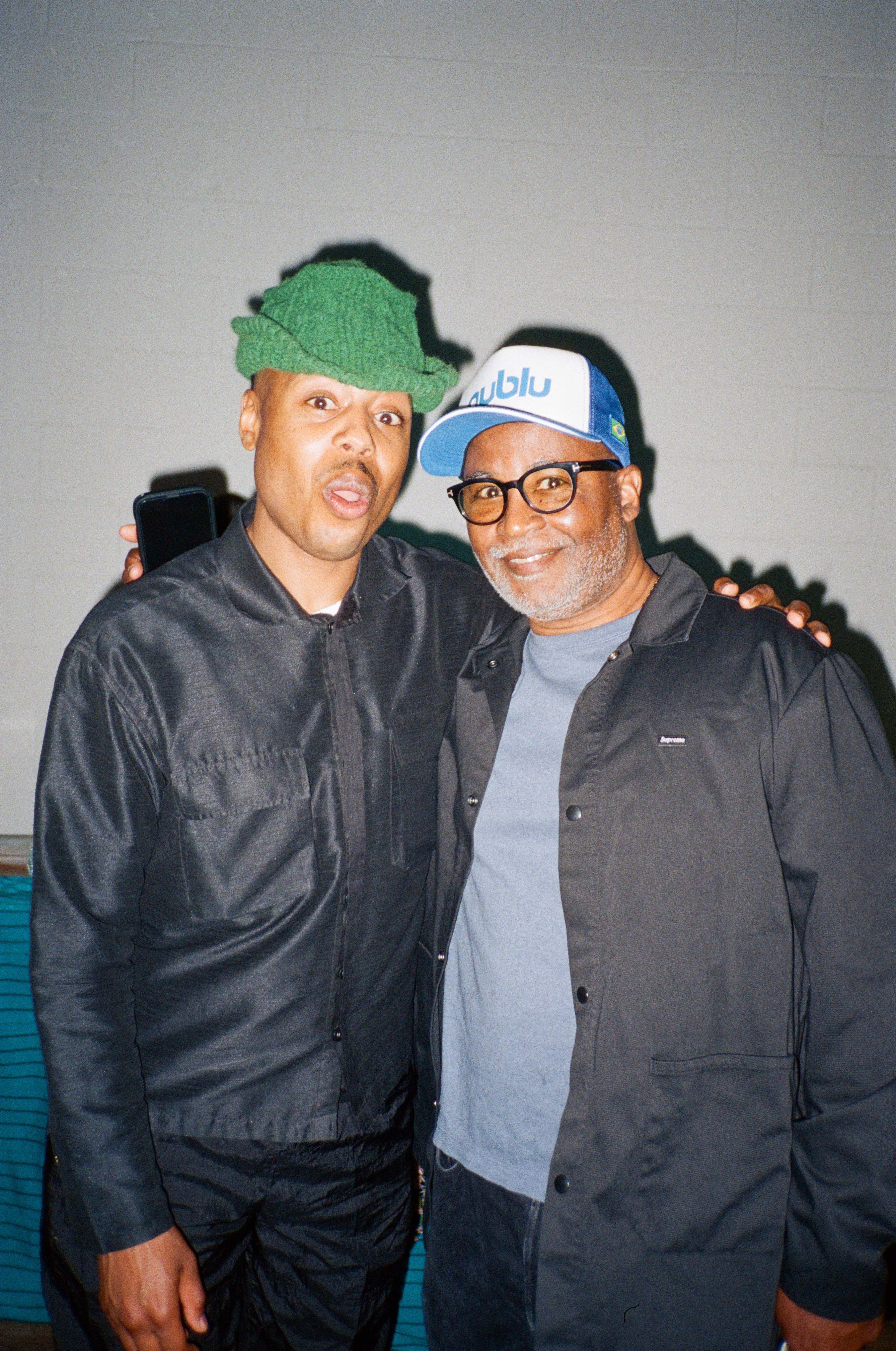 John Silas and Binky Brice