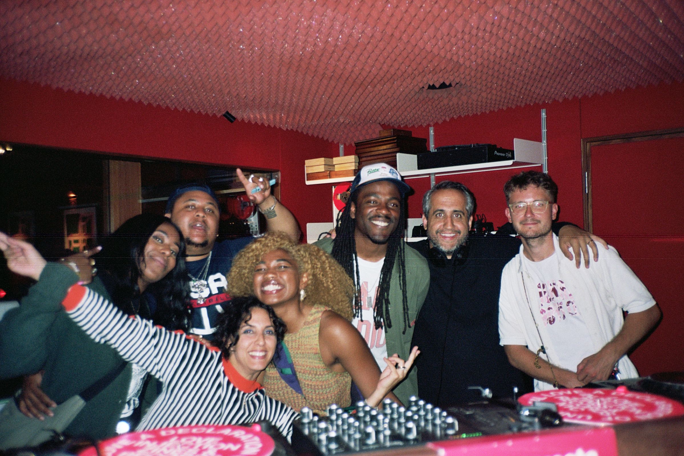 Love Injection DJing at The Standard London with friends