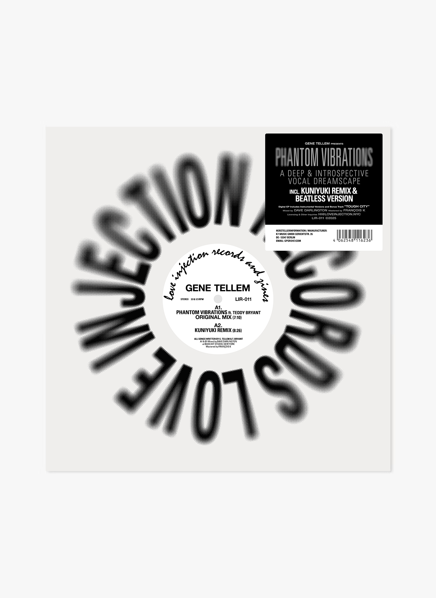 Gene Tellem Phantom Vibrations featuring Teddy Bryant and Kuniyuki