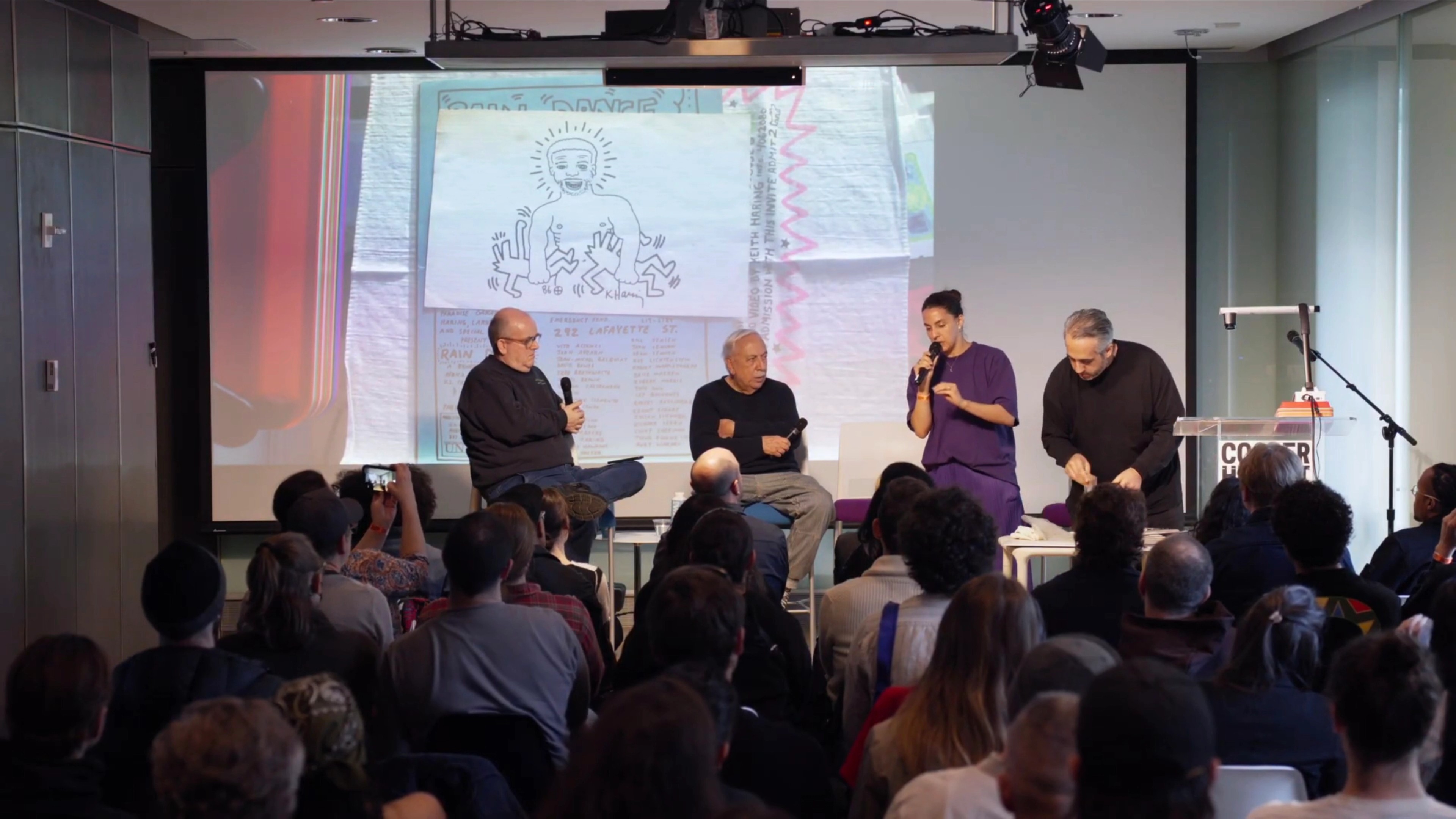 Love Injection with Matthew Higgs and Vince Aletti at the Cooper Hewitt Museum in NYC