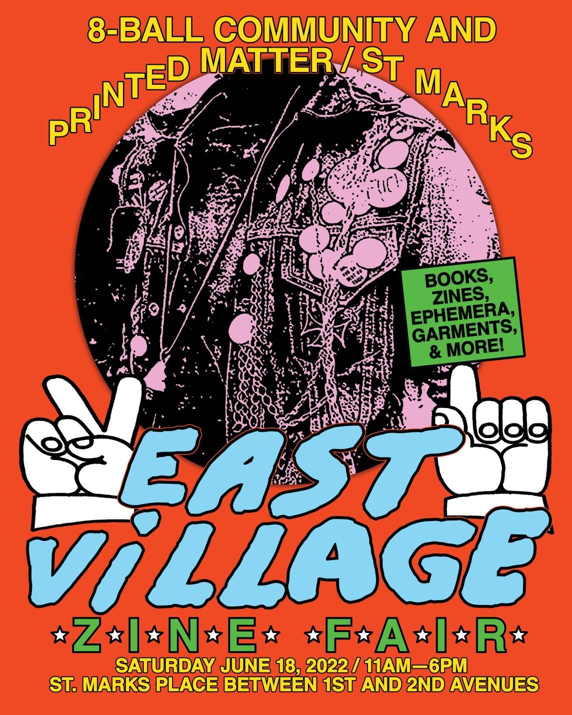 East Village Zine Fair 8-Ball Community Printed Matter 