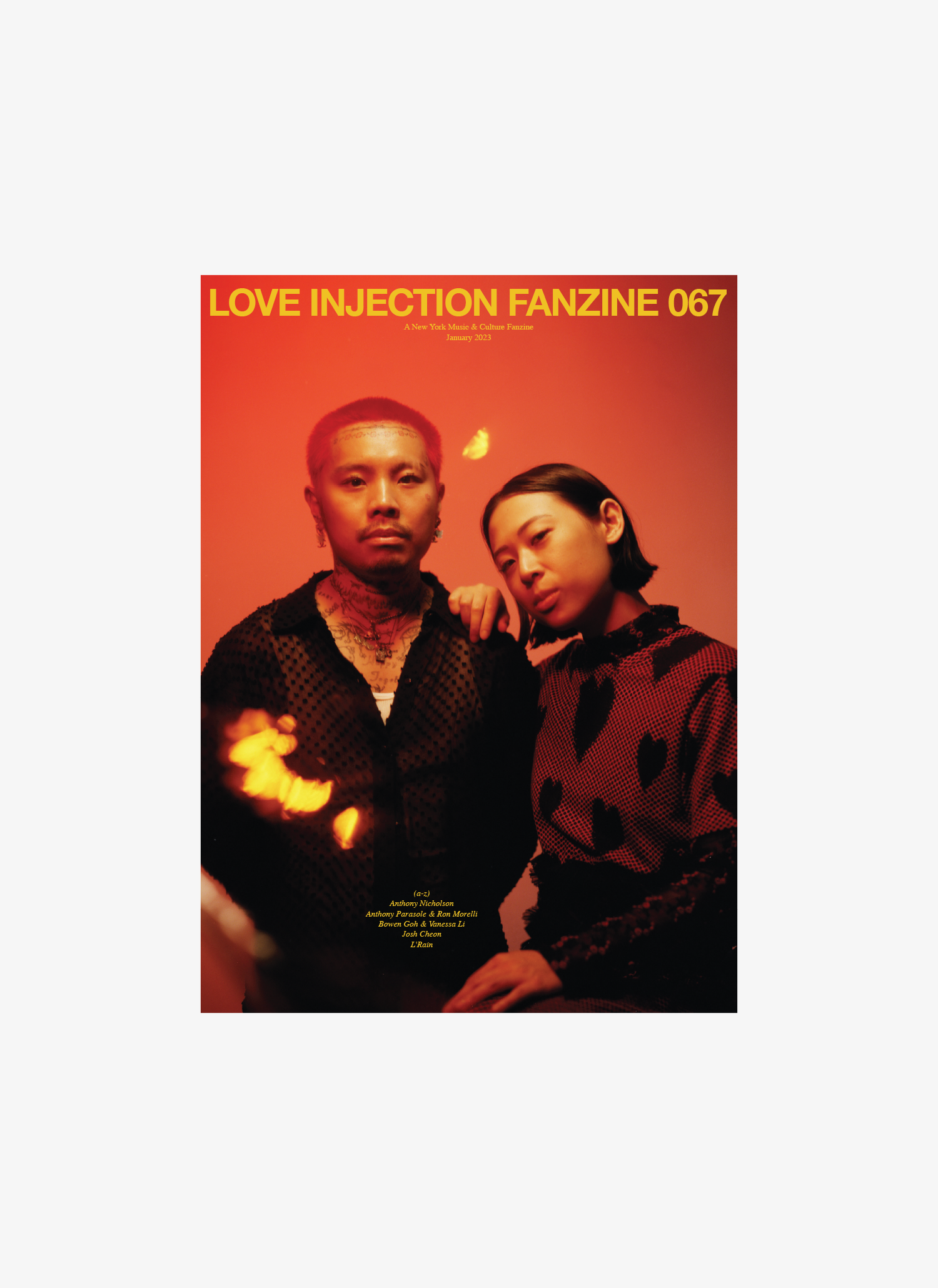 Love Injection Issue 66 Cover Guarionex Rodriguez Jr Mood Ring