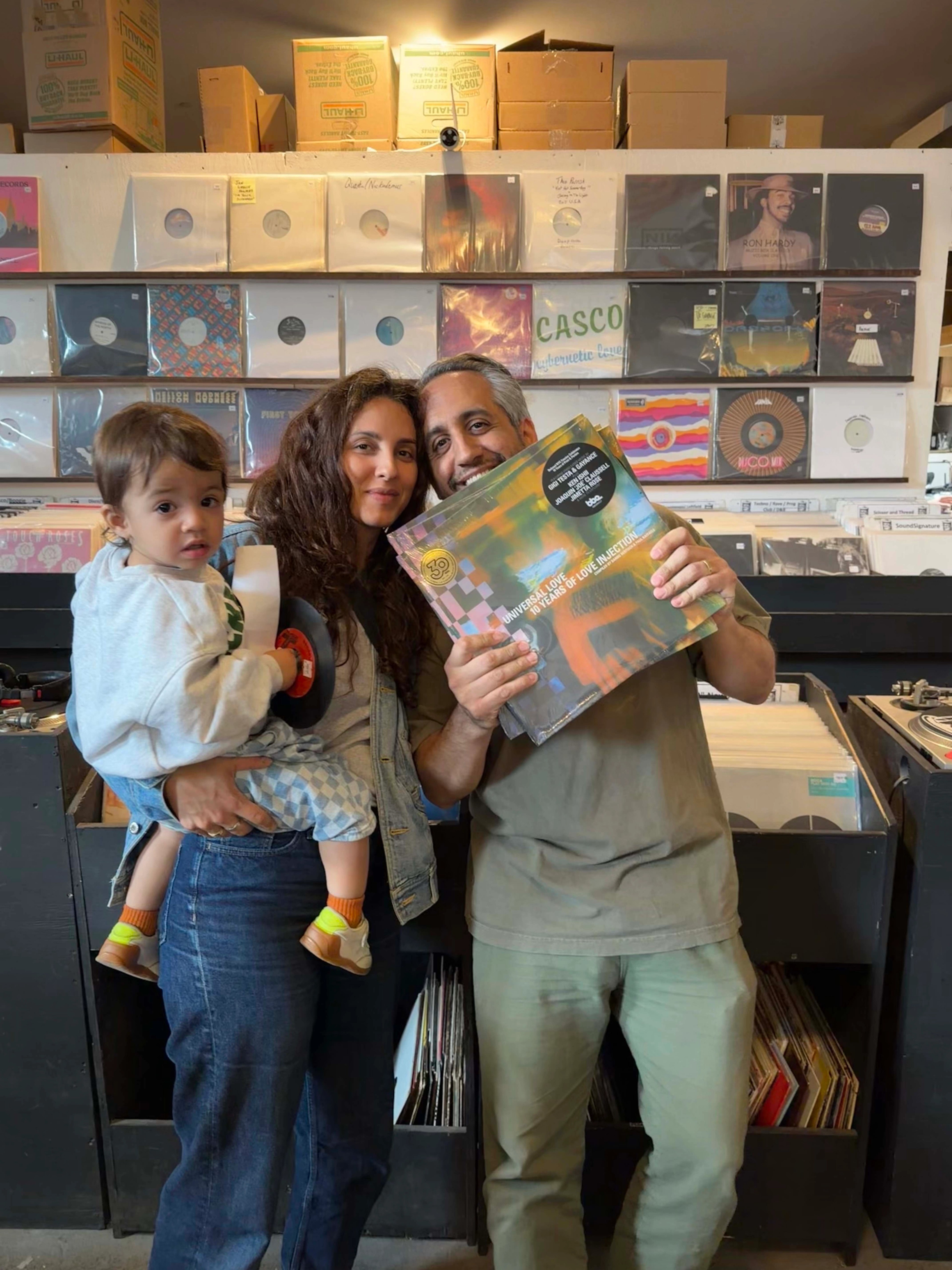 Love Injection compilation vinyl on BBE Records