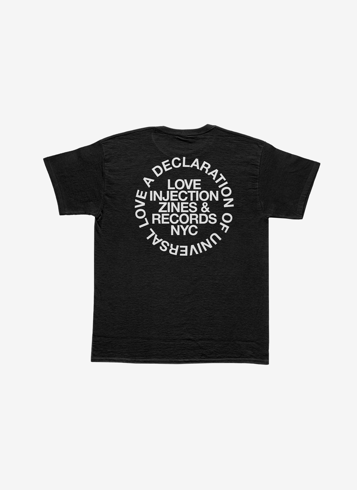 Love Injection Universal Love Classic Tee Black