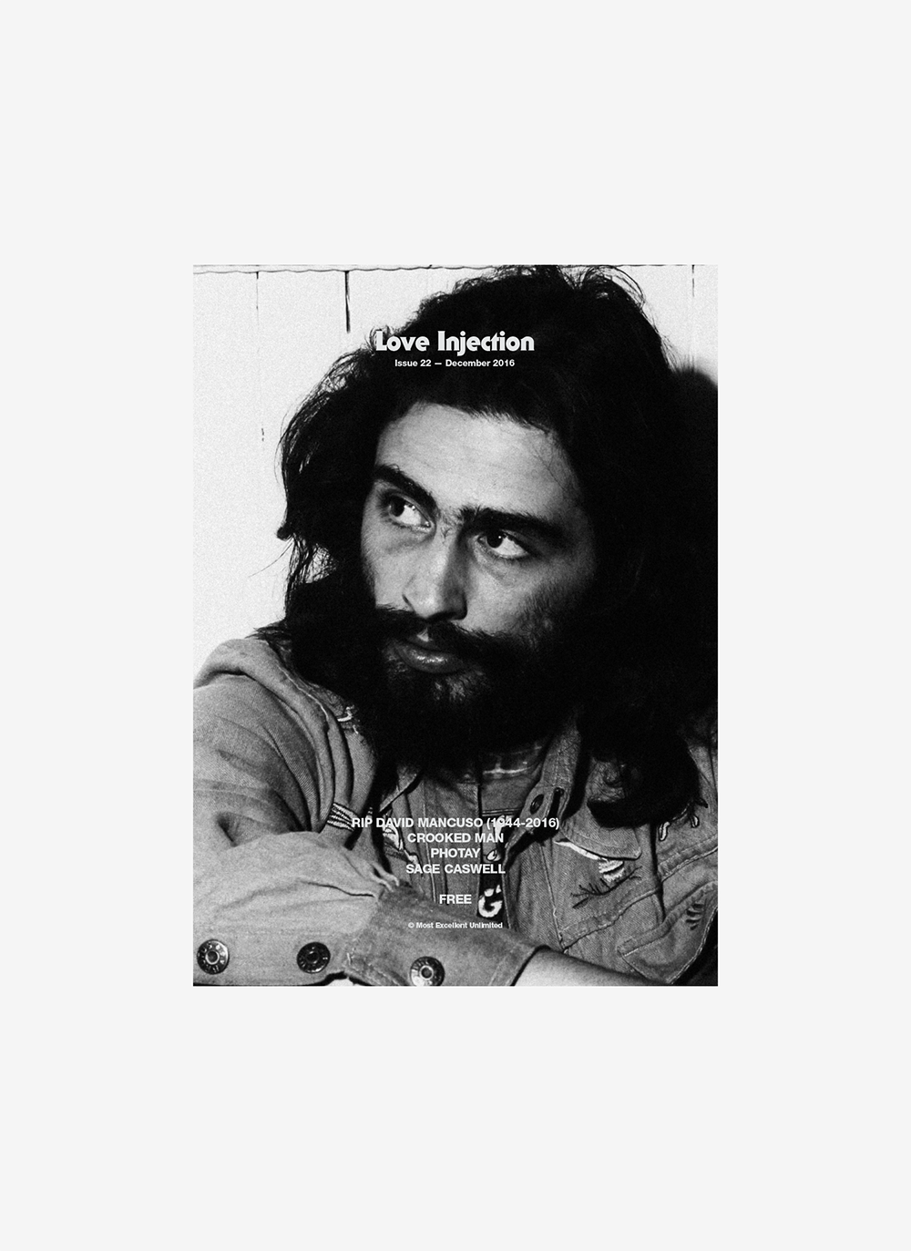 Love Injection Fanzine Issue 22 David Mancuso