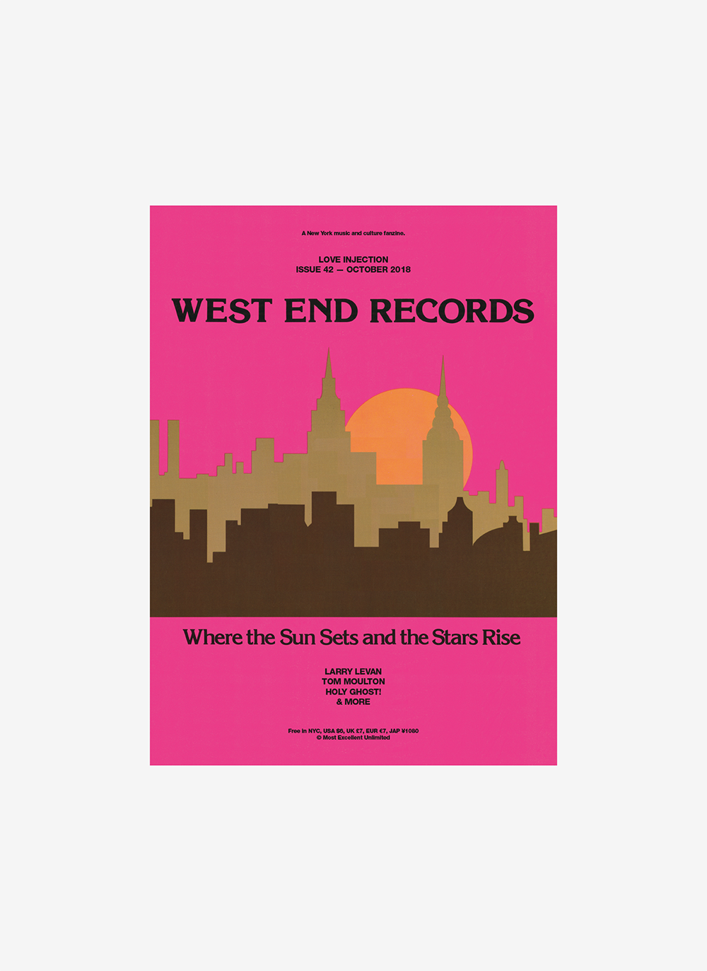 Love Injection WEST END RECORDS issue 42