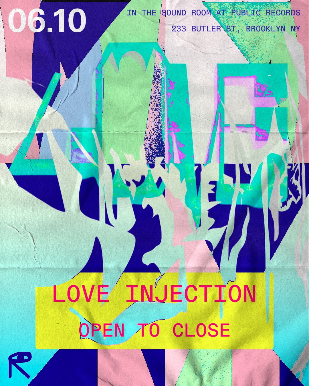 Love Injection at Public Records on 6/10 