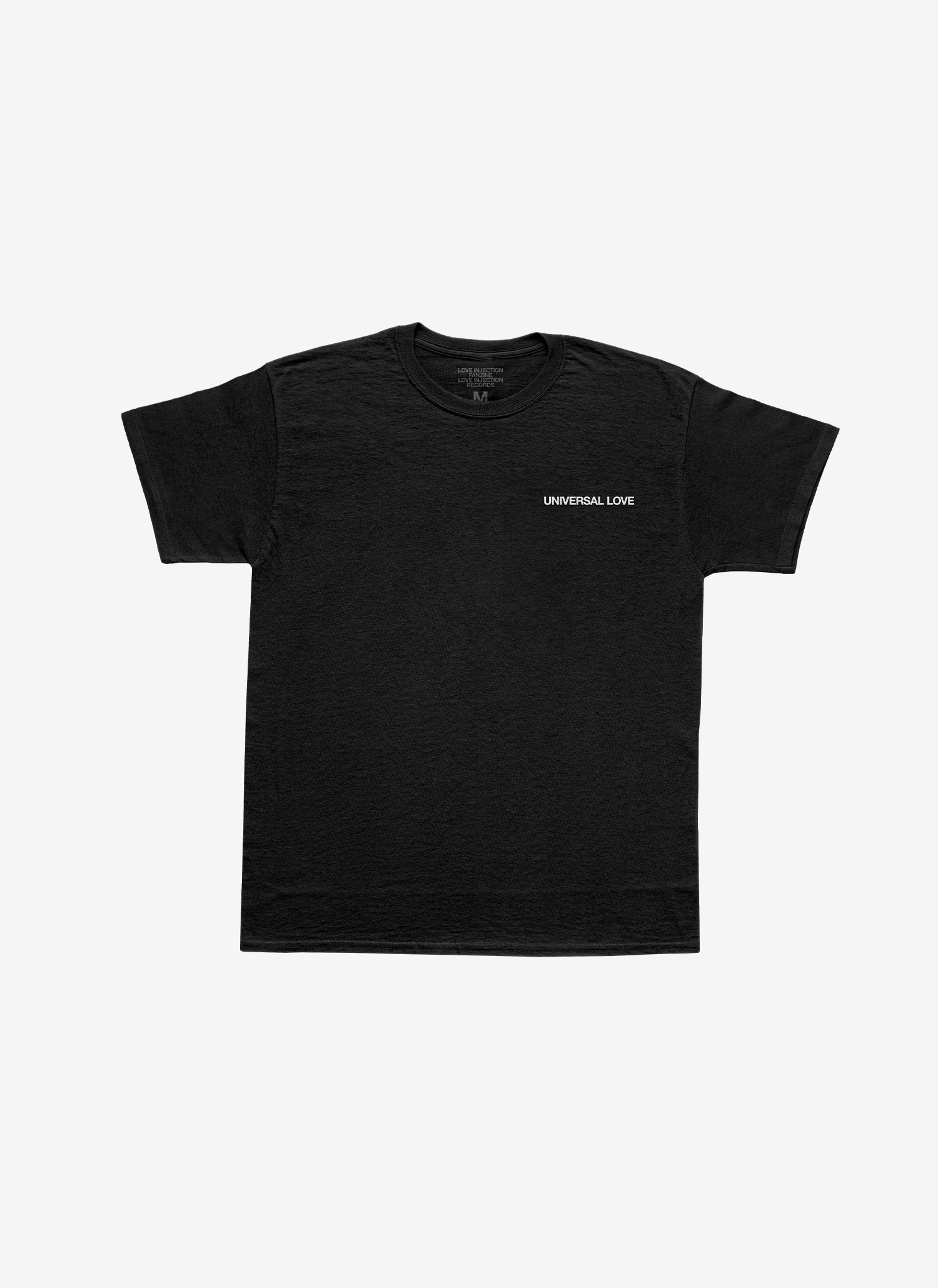 Love Injection Universal Love Classic Tee Black