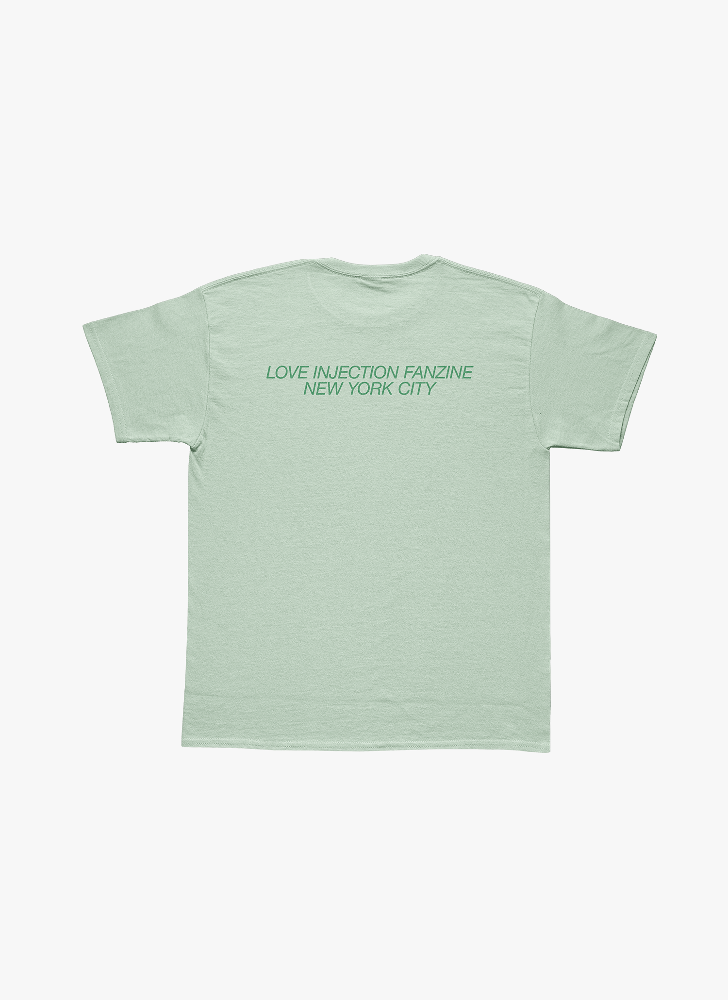 Love Injection Green Brigid Alliance Tee Back