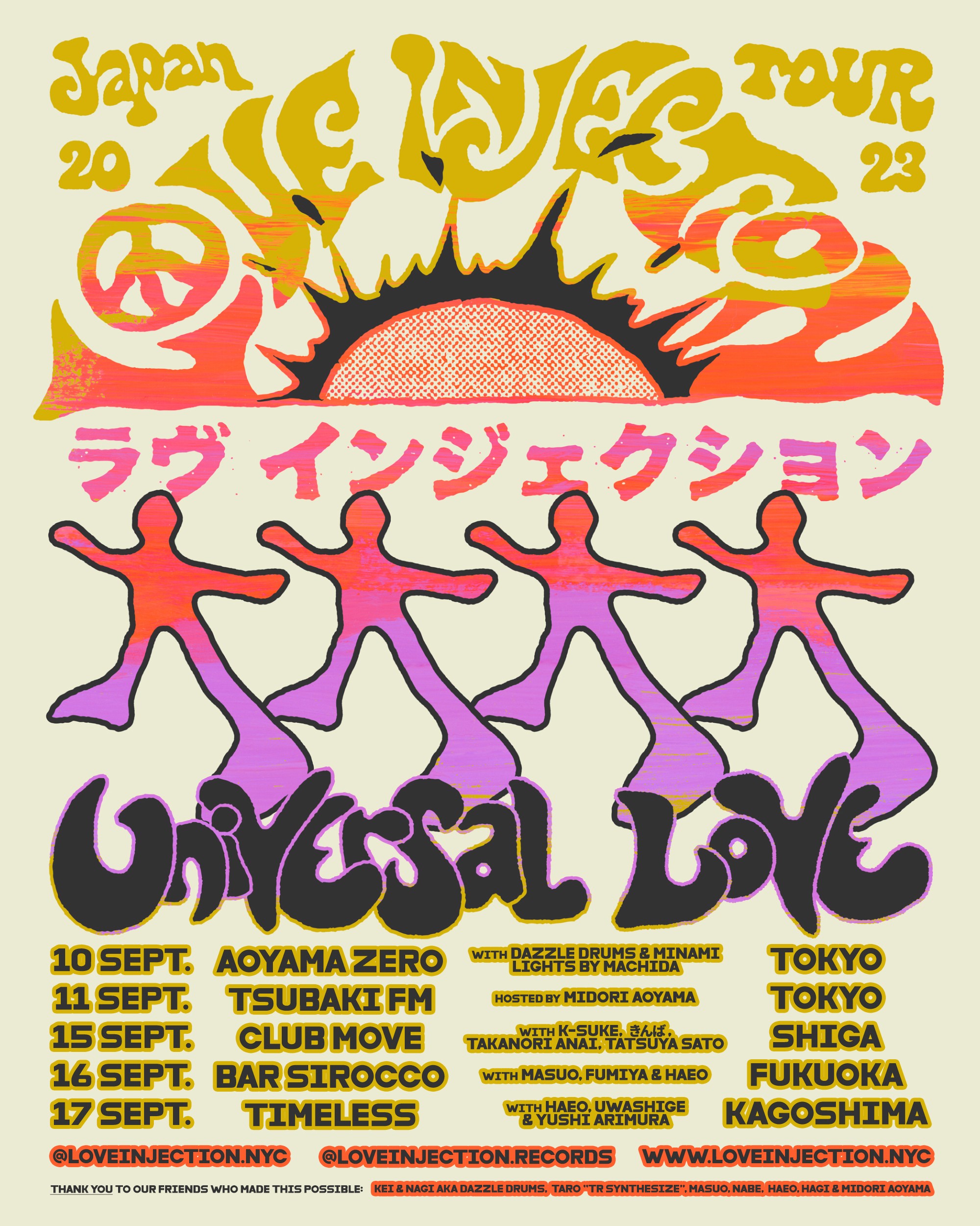 Love Injection's 2023 Japan Tour