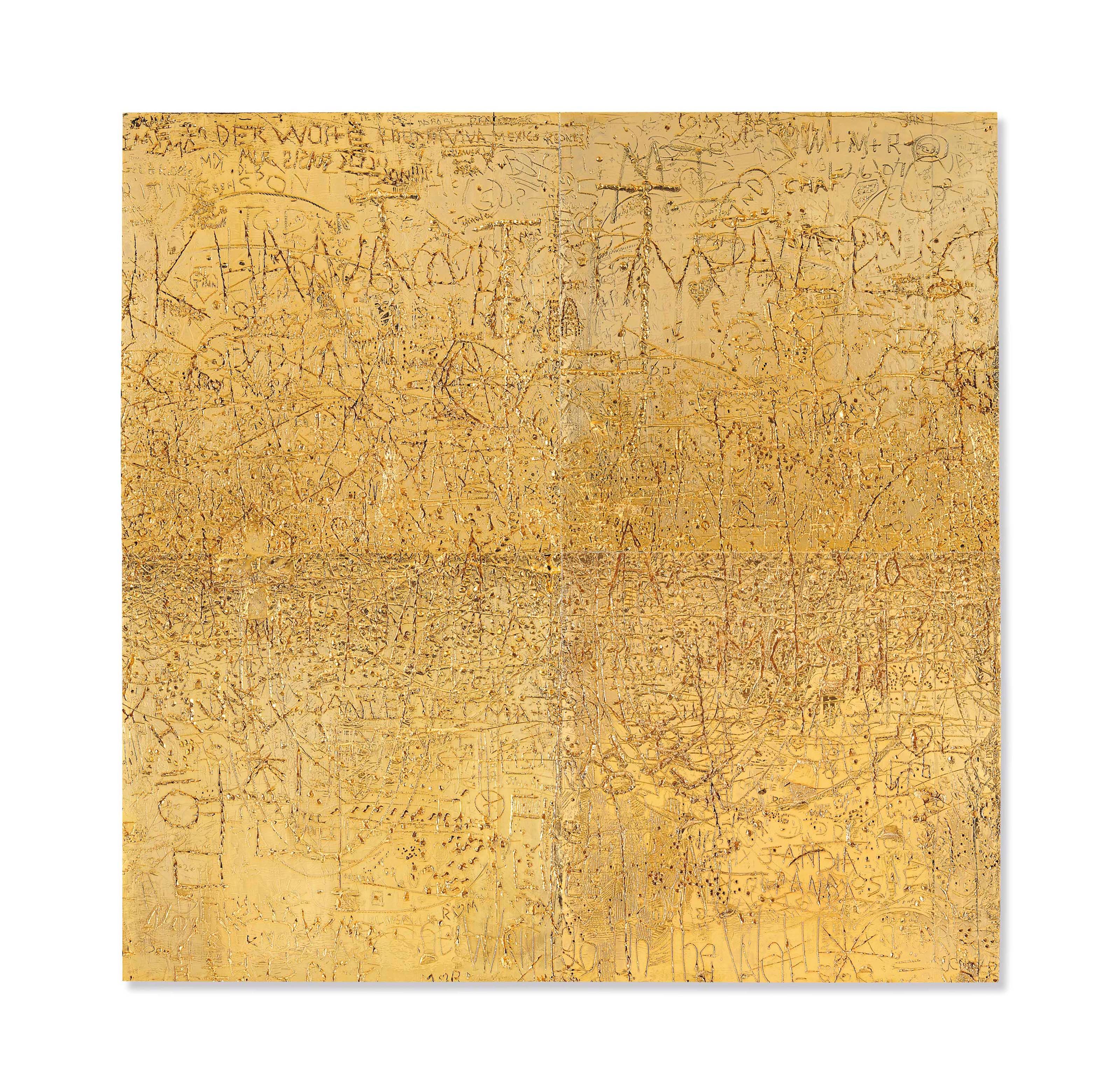 Gold Celotex Paintings