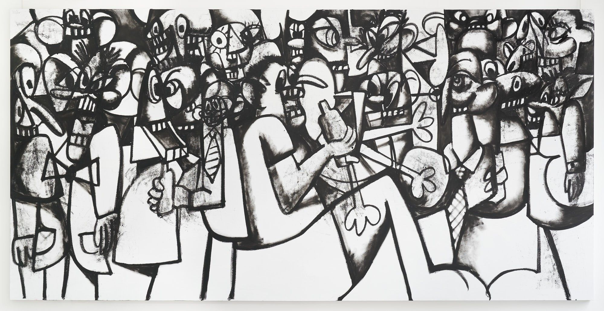 Monumental Geometric Portraits