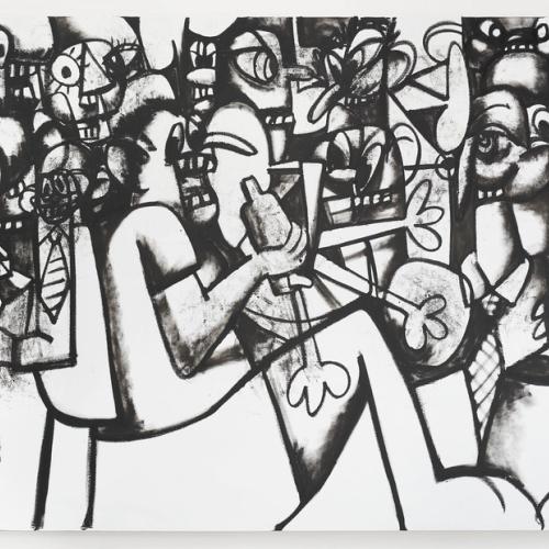 Monumental Geometric Portraits