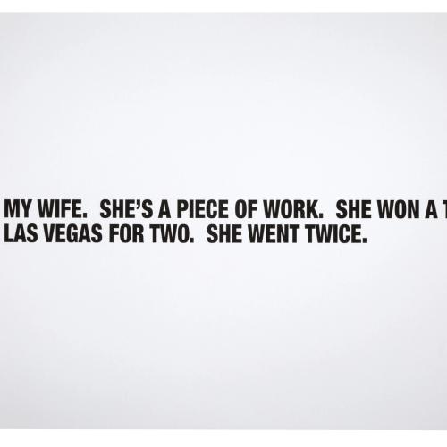 Black and White Joke Paintings