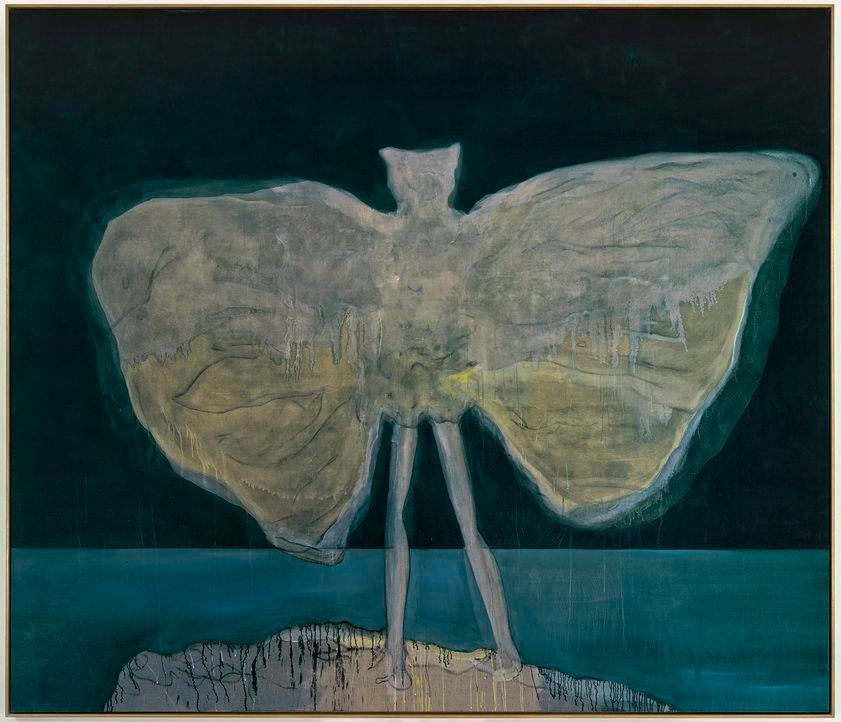 Man Dressed as Bat paintings