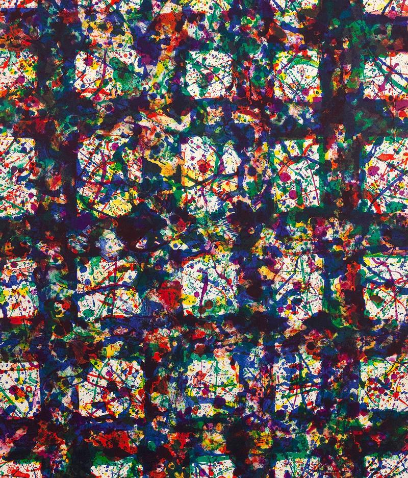 Saturated Grid Paintings