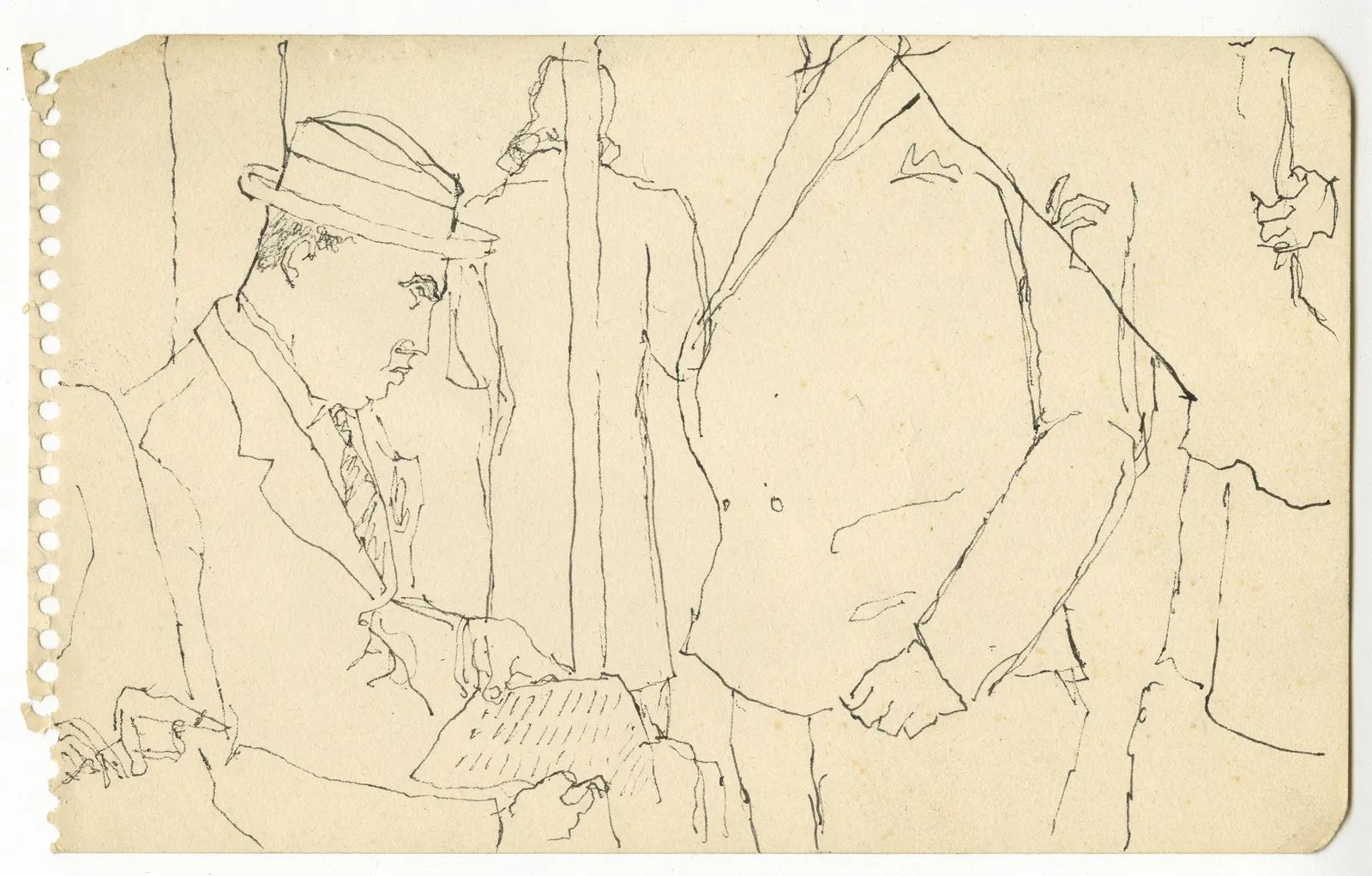 Subway Drawings (1940s)