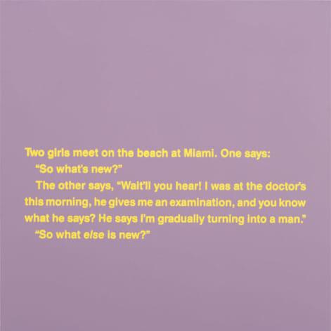 Monochromatic Joke Paintings