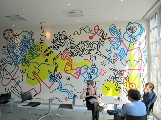 Museum of Contemporary Art in Antwerp Belgium Cafeteria