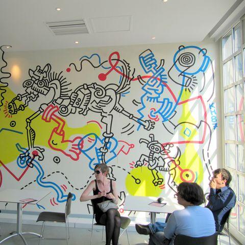 Museum of Contemporary Art in Antwerp Belgium Cafeteria