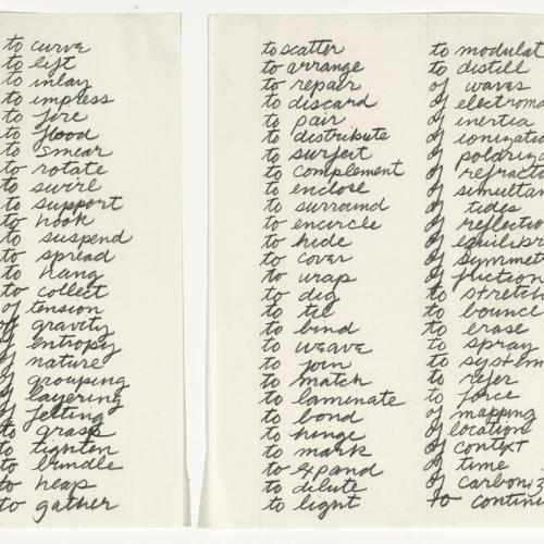 Verb List Compilation