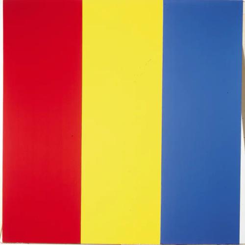 Red, Yellow, Blue paintings