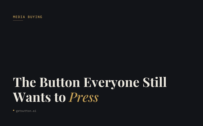 The Button Everyone Still Wants to Press