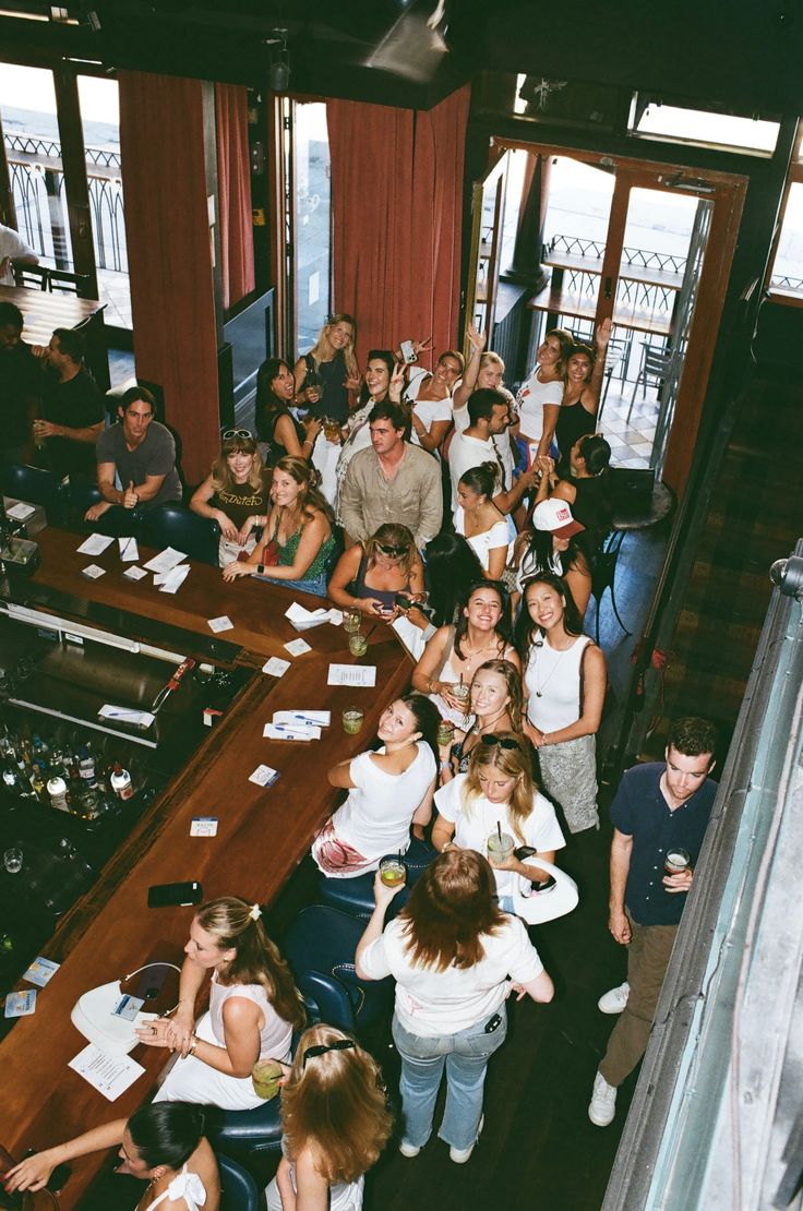 friends at a bar on a budget