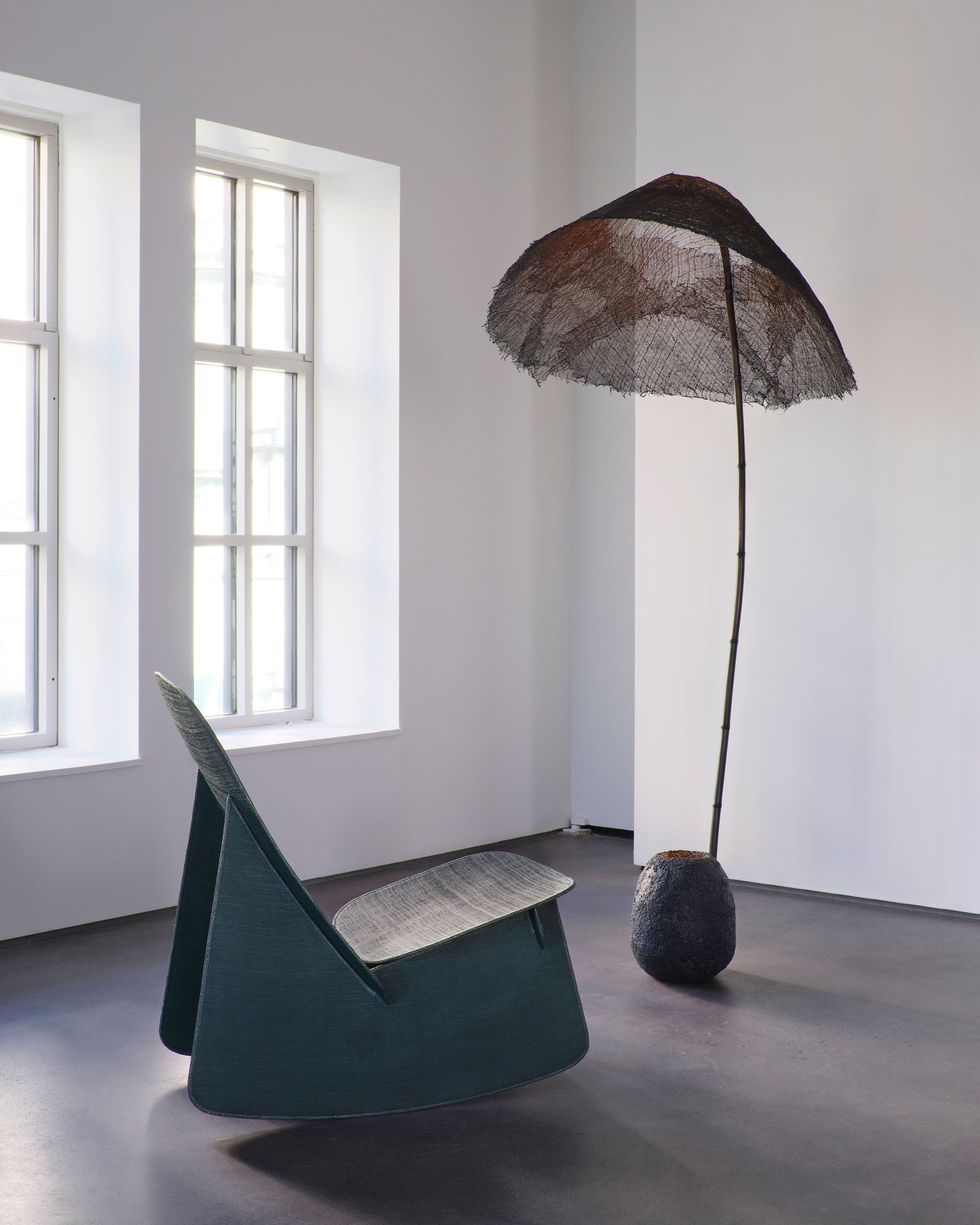 Ishigaki Lamp #42 Sunset Coral | Carpenters Workshop Gallery
