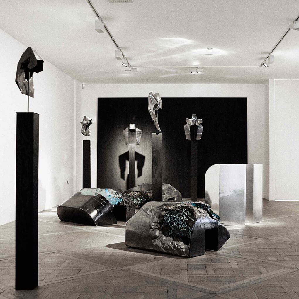 Rick Owens hits Carpenters Workshop Gallery with dramatic