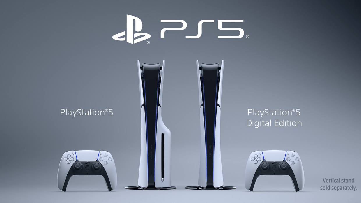 The new slimmer Sony Playstation 5 / Image credit Playstation
