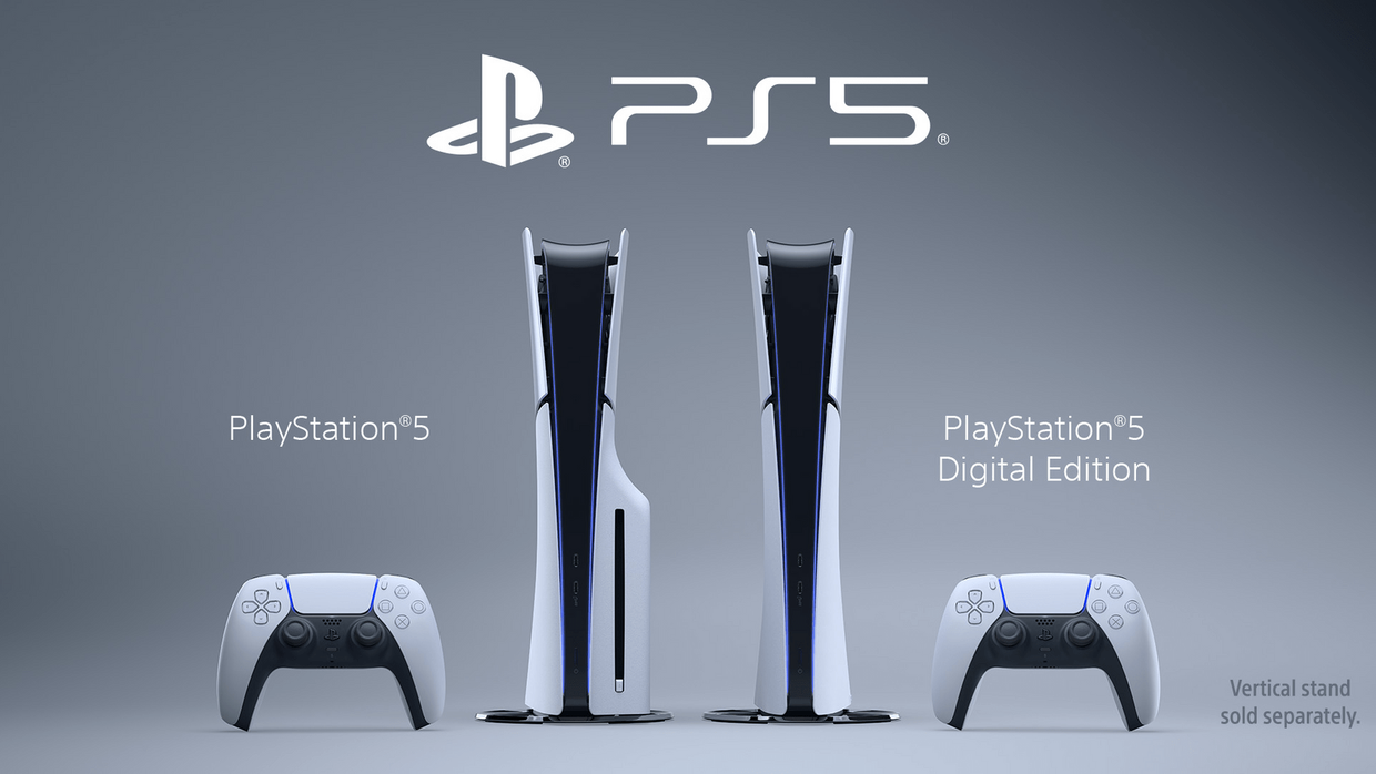 The new slimmer Sony Playstation 5 / Image credit Playstation 