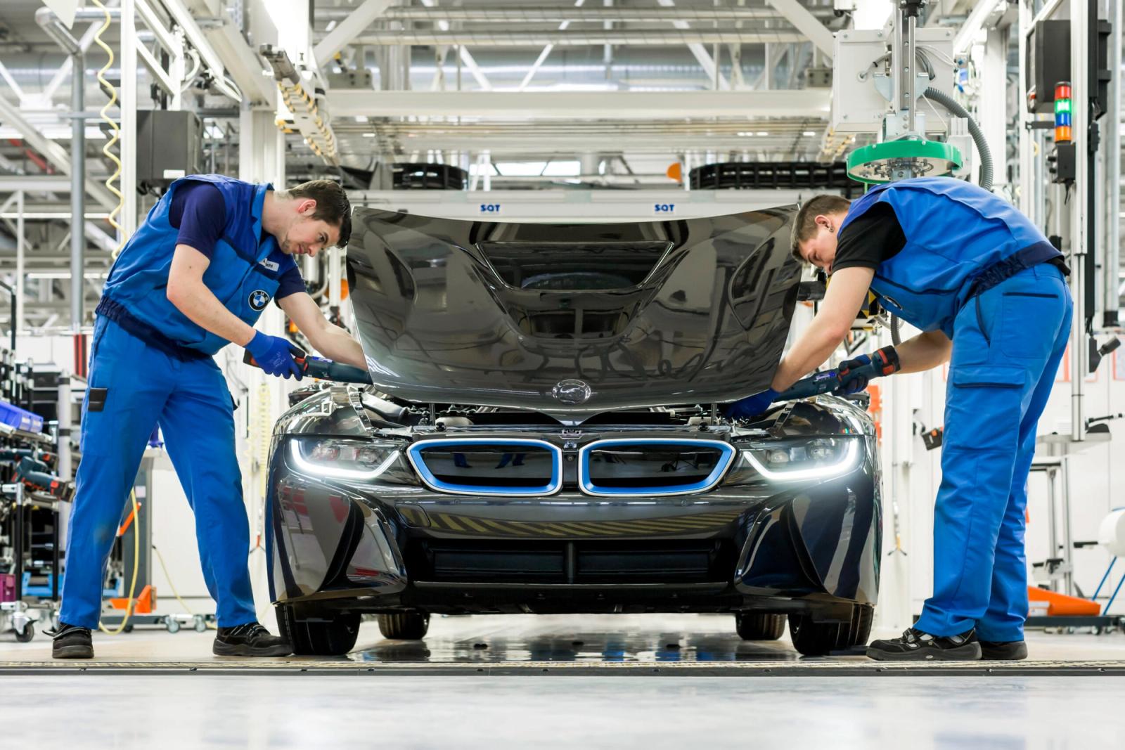 BMW production Munich Germany
