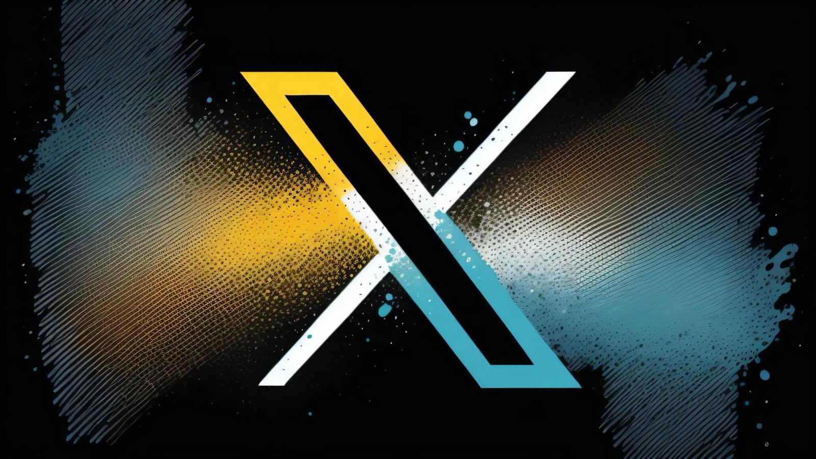 X, formerly Twitter, Logo Art by Widget Weekly
