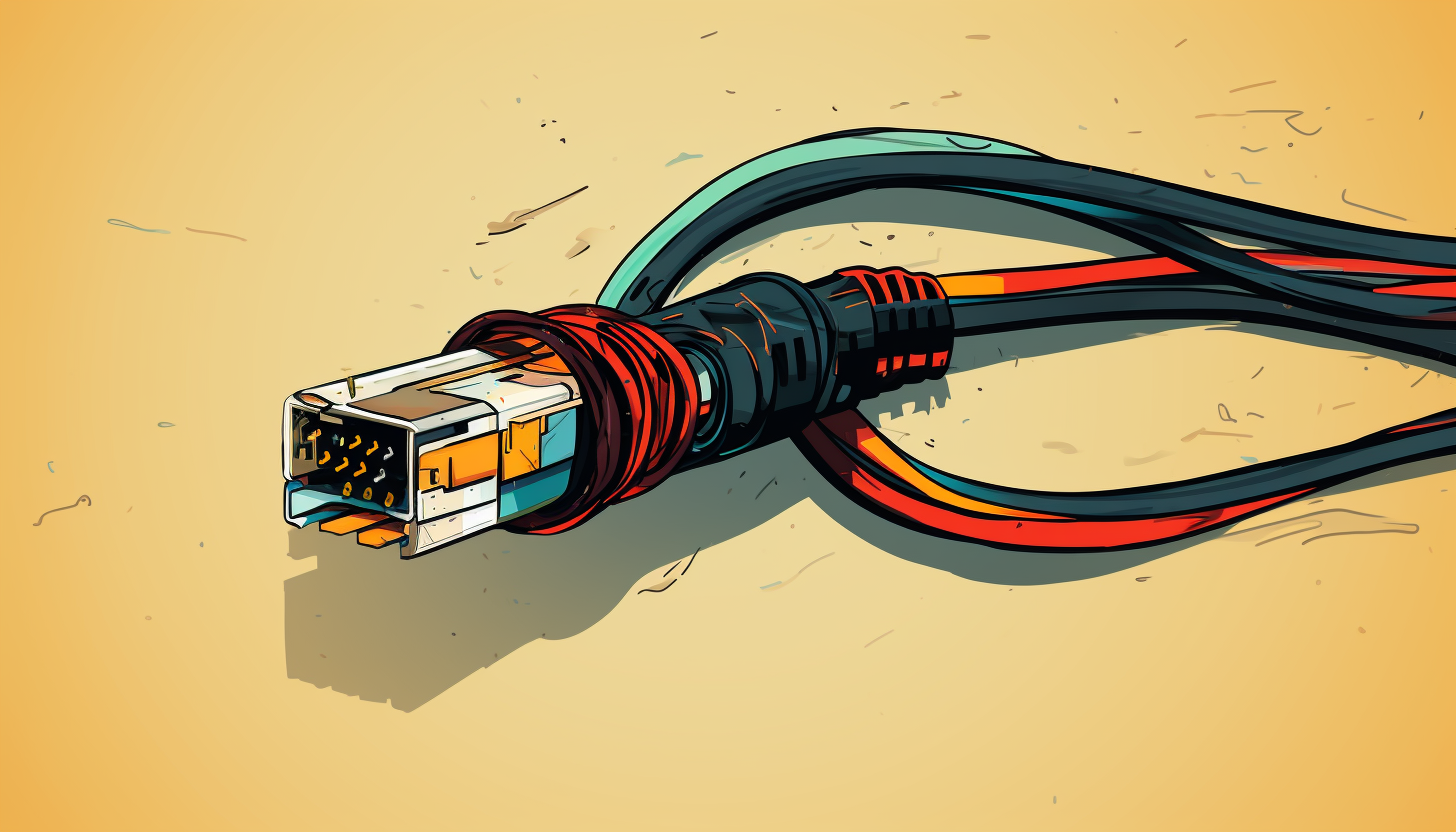 DOCSIS 4.0 ethernet cable art