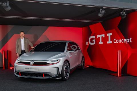 Volkswagen ID. GTI Concept electric car showcased at IAA Mobility event